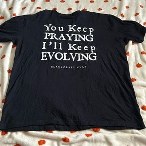 Black craft mens tee, size Xl